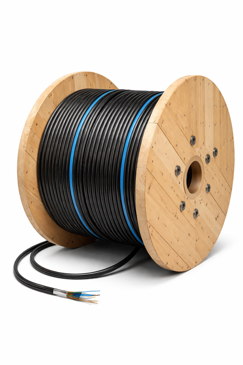 Fiber Optics Cable in Drum